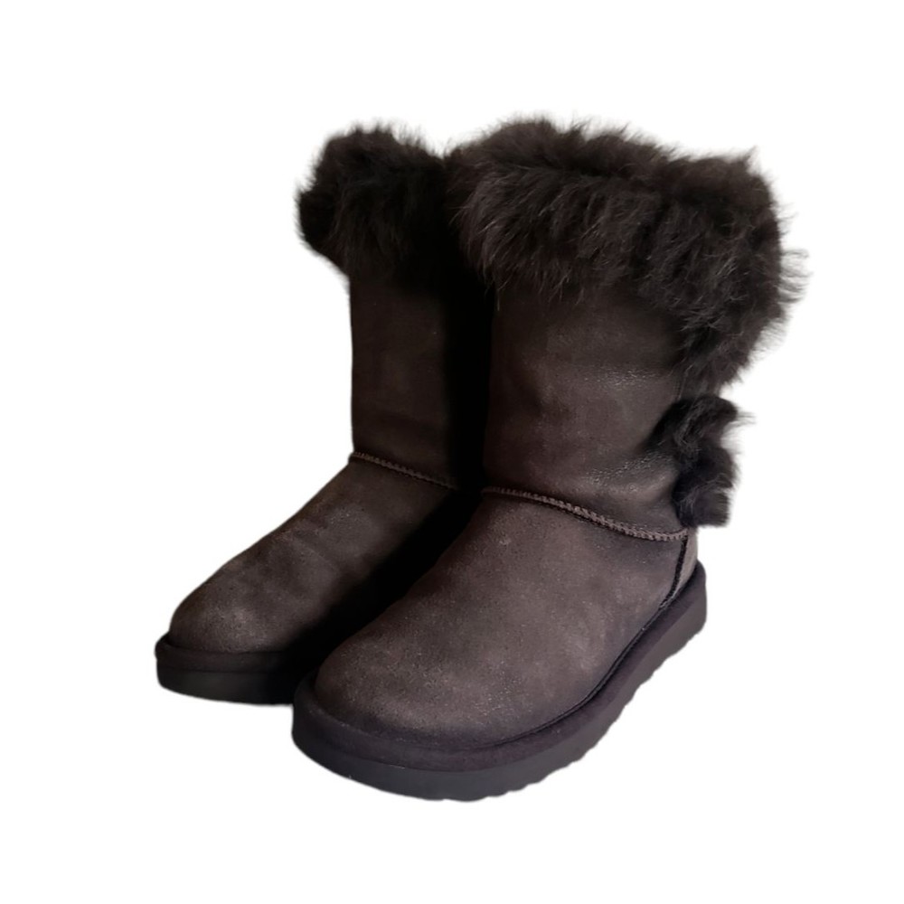 UGG Classic Short Deena Stout Toscana Cuff Boots Women's Size‎ 6   F19017F